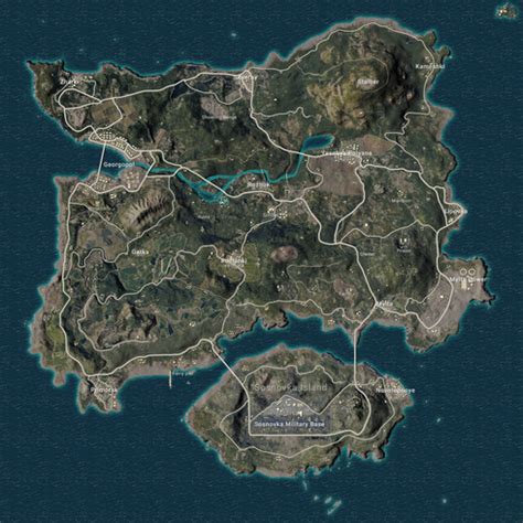 PUBG Interactive Map .